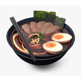 3D Ramen Bowl